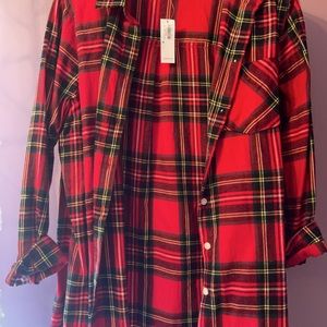 Cute plaid old navy shirt